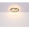 Illuminazione Globo Lighting Pikara Plafoniera LED Aspetto del legno, 1-Luce