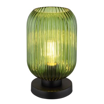 Illuminazione Globo Lighting Normy Lampada da tavolo Nero, 1-Luce