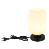 Illuminazione Globo Lighting Normy Lampada da tavolo Nero, 1-Luce