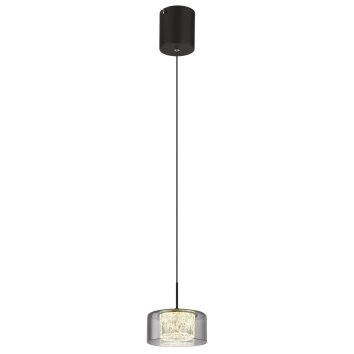 Illuminazione Globo Lighting Fogsy Lampadario a sospensione LED Nero, 1-Luce