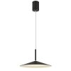 Illuminazione Globo Lighting Lampone Lampadario a sospensione LED Nero, 1-Luce