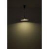 Illuminazione Globo Lighting Lampone Lampadario a sospensione LED Bianco, 1-Luce