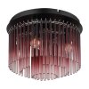 Illuminazione Globo Lighting Gorley Plafoniera Cromo, Nero, 5-Luci