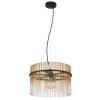 Illuminazione Globo Lighting Gorley Lampadario a sospensione Nero, 1-Luce