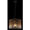 Illuminazione Globo Lighting Gorley Lampadario a sospensione Nero, 1-Luce