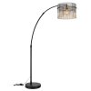 Illuminazione Globo Lighting Gorley Lampada da terra Nero, 1-Luce