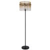 Illuminazione Globo Lighting Gorley Lampada da terra Nero, 1-Luce