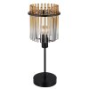 Illuminazione Globo Lighting Gorley Lampada da tavolo Nero, 1-Luce