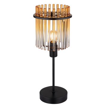 Illuminazione Globo Lighting Gorley Lampada da tavolo Nero, 1-Luce