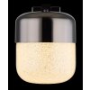 Illuminazione Globo Lighting Cristallica Applique LED Antracite, 1-Luce