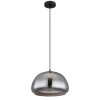 Illuminazione Globo Lighting Jella Lampadario a sospensione Nero, 1-Luce