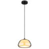 Illuminazione Globo Lighting Jella Lampadario a sospensione Nero, 1-Luce