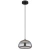 Illuminazione Globo Lighting Jella Lampadario a sospensione Nero, 1-Luce