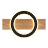 Illuminazione Globo Lighting Jayden Plafoniera LED Legno scuro, Écru, 1-Luce