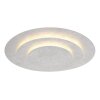 Illuminazione Globo Lighting Heda Plafoniera LED Argento, 1-Luce