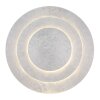 Illuminazione Globo Lighting Heda Plafoniera LED Argento, 1-Luce