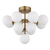 Illuminazione Globo Lighting Grappy Plafoniera Oro, 13-Luci