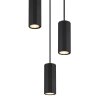 Illuminazione Globo Lighting James Lampadario a sospensione Nero, 3-Luci