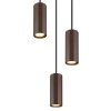 Illuminazione Globo Lighting James Lampadario a sospensione Bronzo, 3-Luci