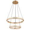 Illuminazione Globo Lighting Blondie Lampadario a sospensione LED Oro, 1-Luce, Telecomando