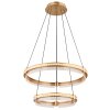 Illuminazione Globo Lighting Blondie Lampadario a sospensione LED Oro, 1-Luce, Telecomando