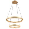 Illuminazione Globo Lighting Blondie Lampadario a sospensione LED Oro, 1-Luce, Telecomando