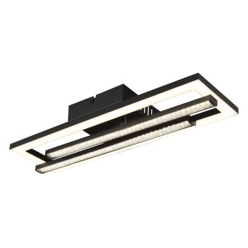 Illuminazione Globo Lighting Highway Plafoniera LED Nero, 1-Luce