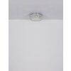 Illuminazione Globo Lighting Klara Plafoniera LED Cromo, 1-Luce, Telecomando