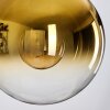 Gastor Lampadario a sospensione, Lampada a sfera 30 cm Oro, Chiaro, 3-Luci