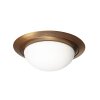 Illuminazione Steinhauer Ikaro Plafoniera LED Bronzo, 1-Luce