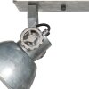 Illuminazione Steinhauer Gearmetal Plafoniera, Faretto da soffitto Argento Brunito, 2-Luci