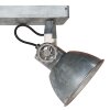 Illuminazione Steinhauer Gearmetal Plafoniera, Faretto da soffitto Argento Brunito, 3-Luci