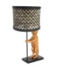 Illuminazione Steinhauer Animaux Lampada da tavolo Nero, 1-Luce