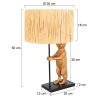 Illuminazione Steinhauer Animaux Lampada da tavolo Nero, 1-Luce