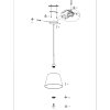 Illuminazione Steinhauer Light Lampada a sospensione Nero, 1-Luce