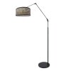 Illuminazione Steinhauer Chic Lampada da terra Nero, 1-Luce