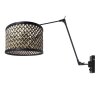 Illuminazione Steinhauer Chic Applique Nero, 1-Luce