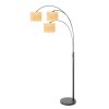 Illuminazione Steinhauer Light Lampada da terra Nero, 3-Luci