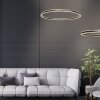 Illuminazione Steinhauer Ringlux Lampada a sospensione LED Nero, 2-Luci