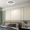 Illuminazione Steinhauer Ringlede Plafoniera LED Nero, 1-Luce