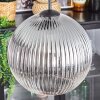 Koyoto Lampadario a sospensione, Lampada a sfera, Lampada a sospensione Chiaro, Grigio fumo, 4-Luci