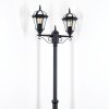 Lavajo Illuminazione esterna, Lampione multibraccia, Illuminazione viale Nero, 2-Luci