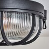 Godel Plafoniera da esterno, Plafoniera Nero, 1-Luce