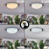 Kessmansbo Plafoniera LED Bianco, 1-Luce