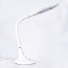 Toggerbo Lampada da scrivania, Lampada da tavolo, Lampada da letture LED Bianco, 1-Luce