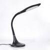 Toggerbo Lampada da scrivania, Lampada da tavolo, Lampada da letture LED Nero, 1-Luce