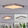 Finsrud Plafoniera, Panel LED Argento, 1-Luce