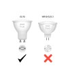 Philips Hue White Ambiance LED GU10 5 Watt 2200 - 6500 Kelvin 250 Lumen