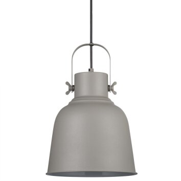 Nordlux ADRIAN Lampada a Sospensione Grigio, 1-Luce