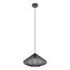 Illuminazione Eglo DOLWEN Lampadario a sospensione Nero, 1-Luce